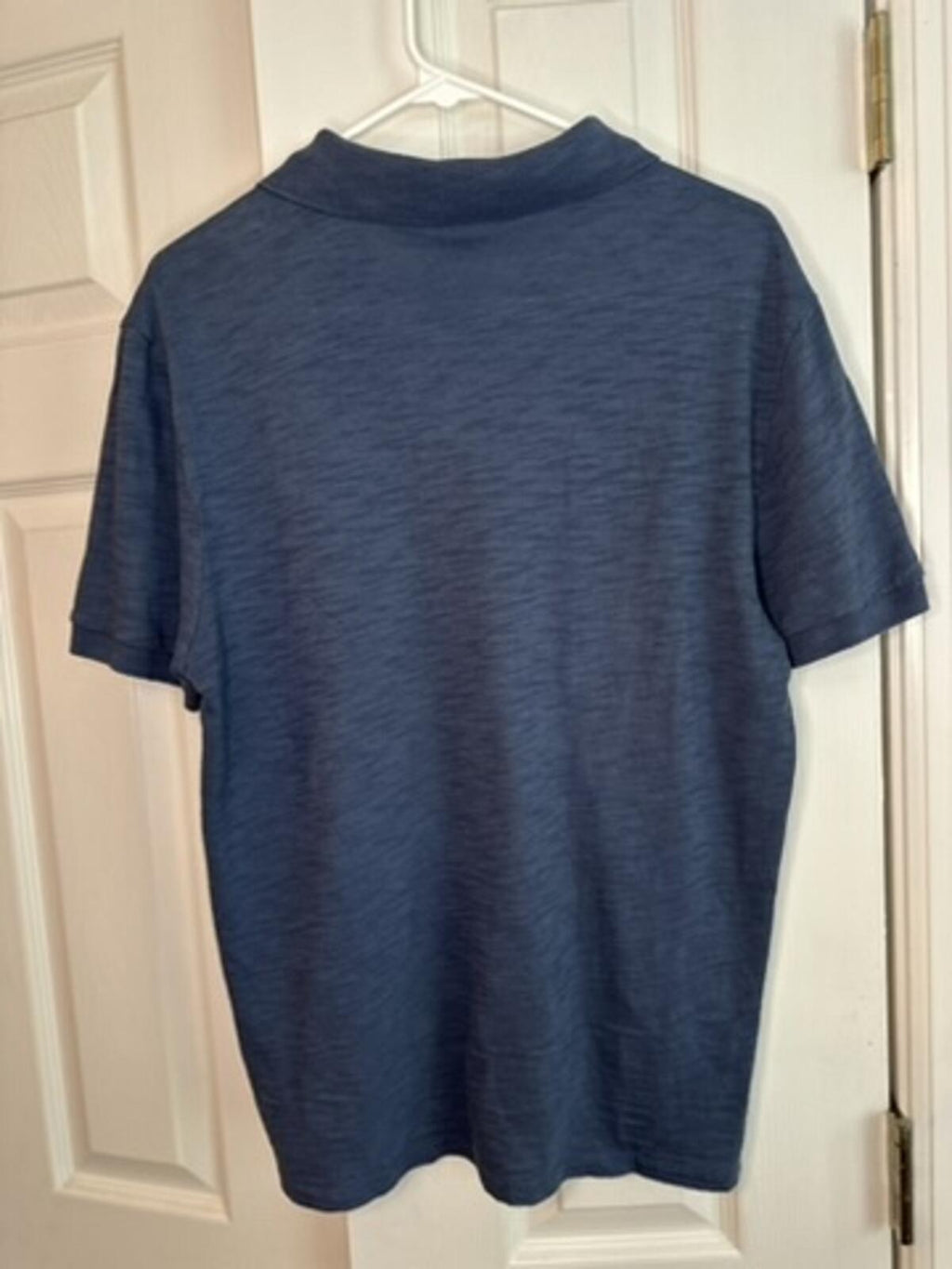Vince Men's Blue Cotton Polo Shirt Size S