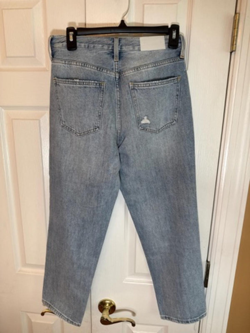 Pistola Women's Size 25 Light Wash Distressed Straight Leg