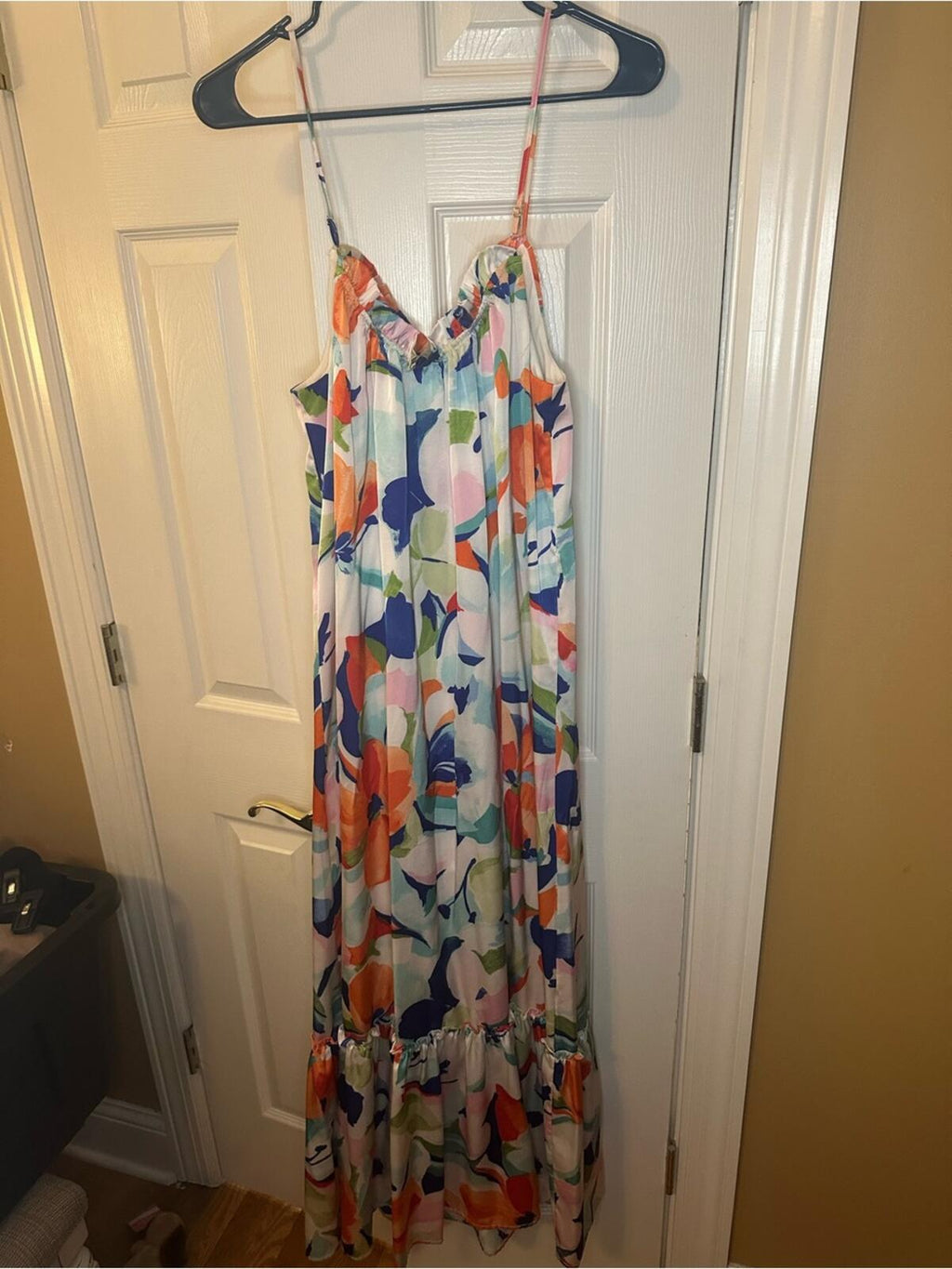 Nicole Miller Floral Maxi Dress