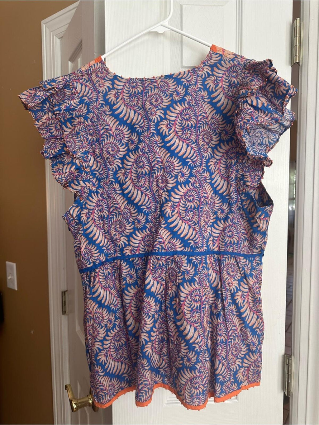 FARM Rio Flutter Sleeve Top