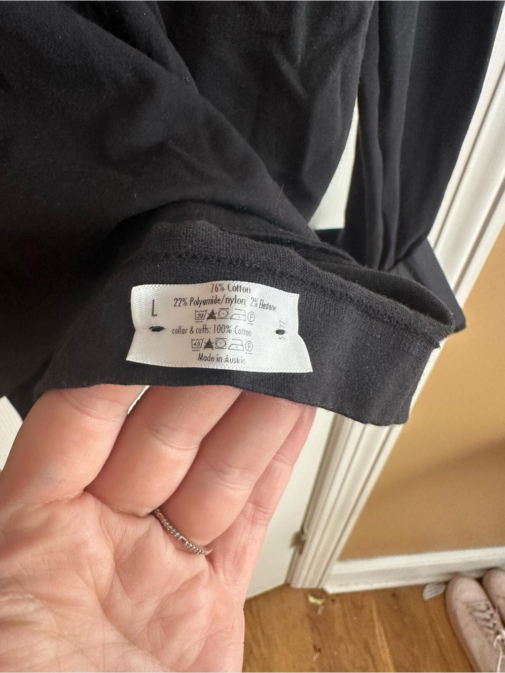 Wolford Pintuck Front Tuxedo Blouse