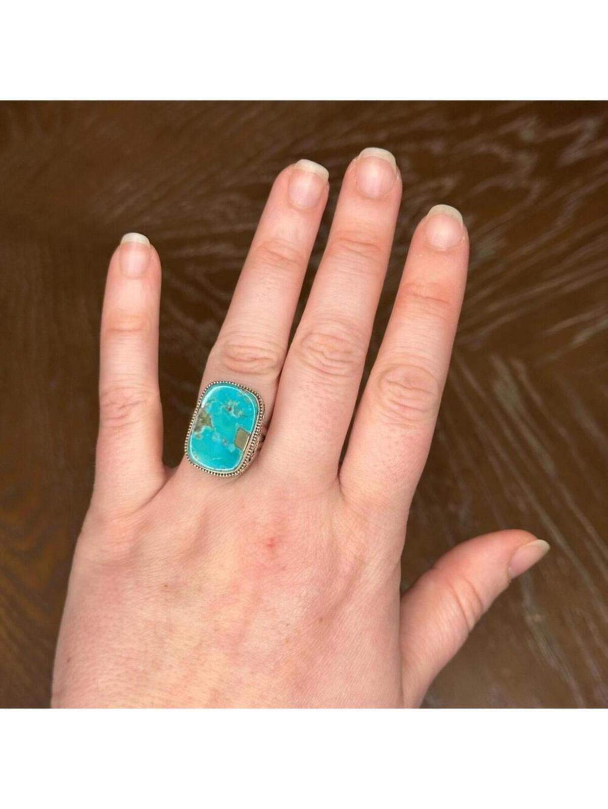 MASSIVE Turquoise Ring!