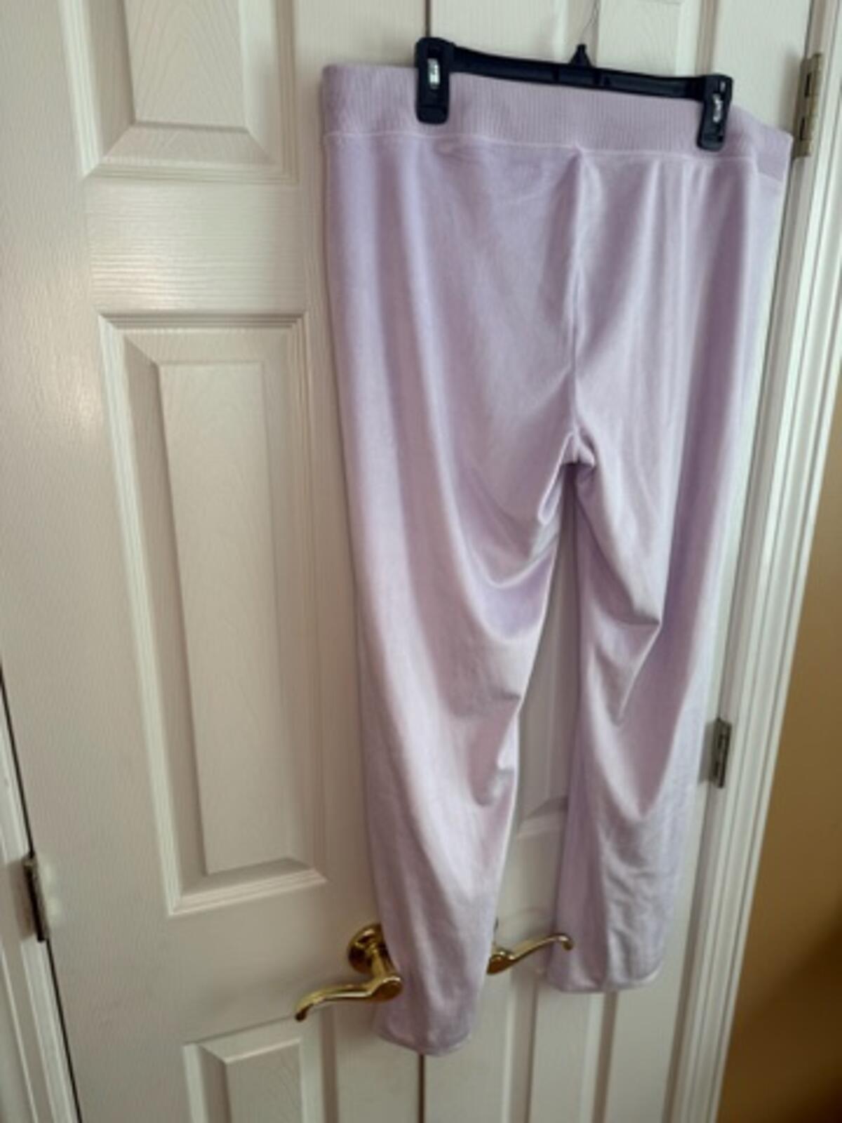 Light Purple Lounge Pants with Drawstring Waist