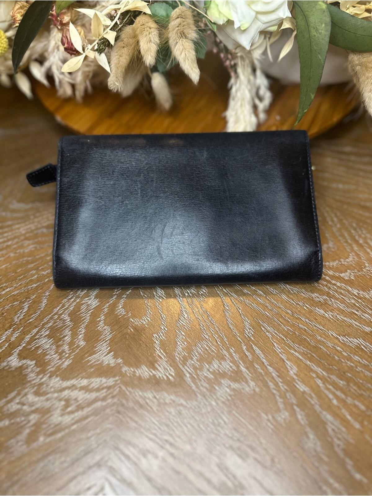 Vintage Navy Cartier Wallet