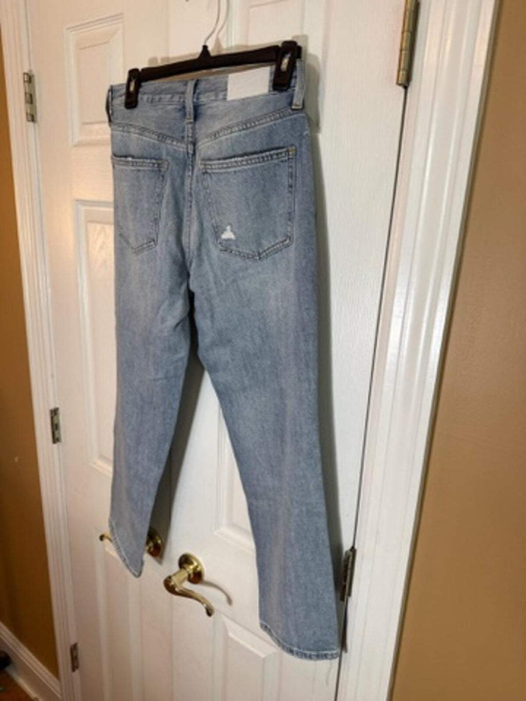 Pistola Women's Size 25 Light Wash Distressed Straight Leg