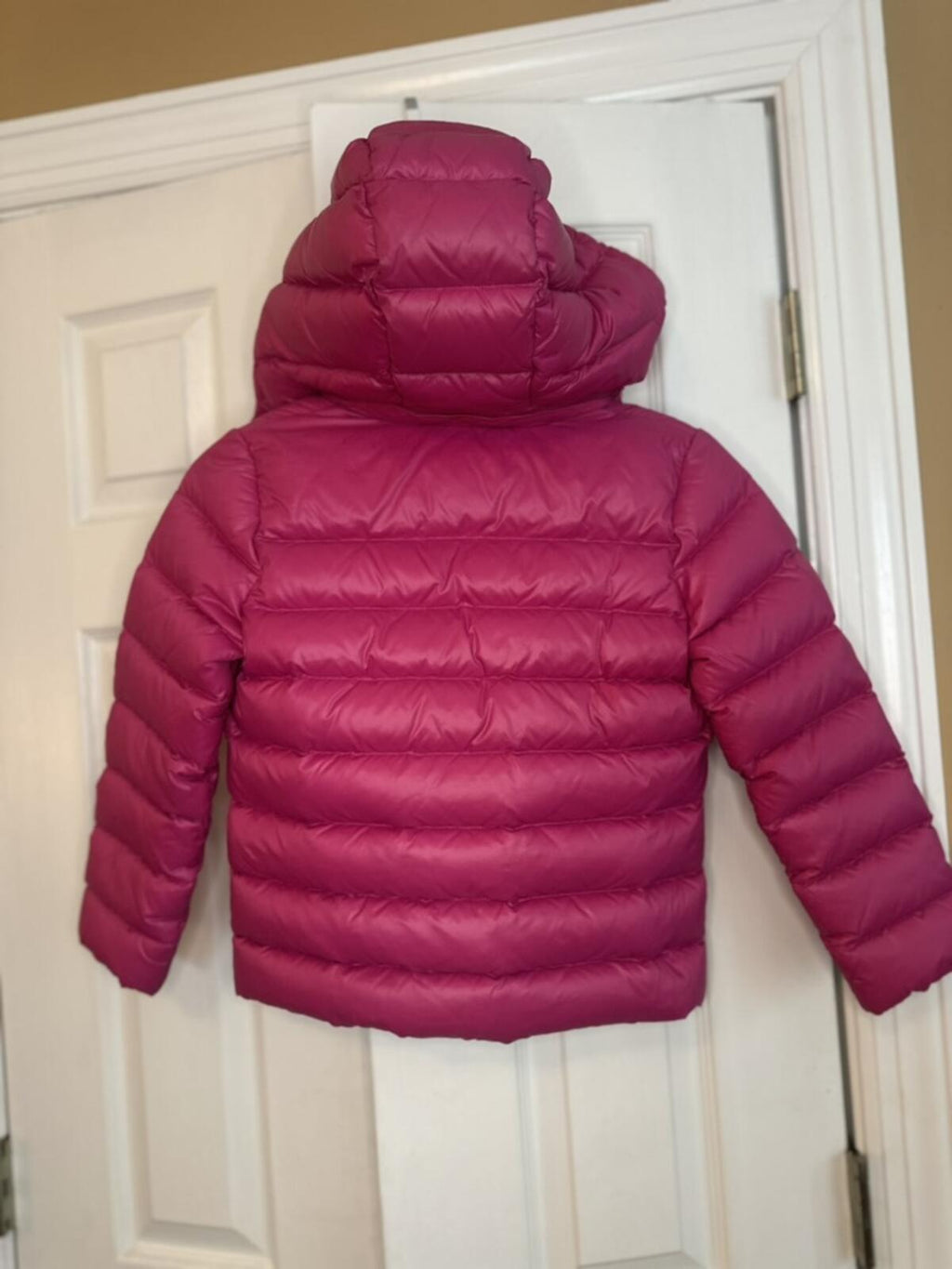 Polo Ralph Lauren Girls Pink Puffer Jacket Size S (7)