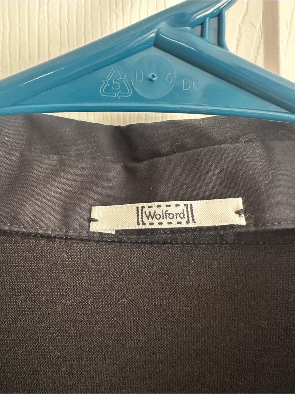 Wolford Pintuck Front Tuxedo Blouse
