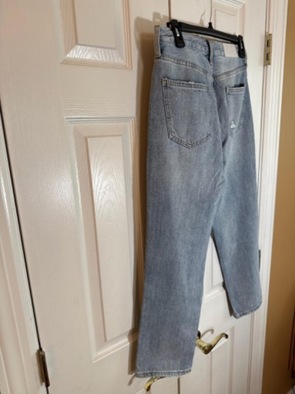 Pistola Women's Size 25 Light Wash Distressed Straight Leg