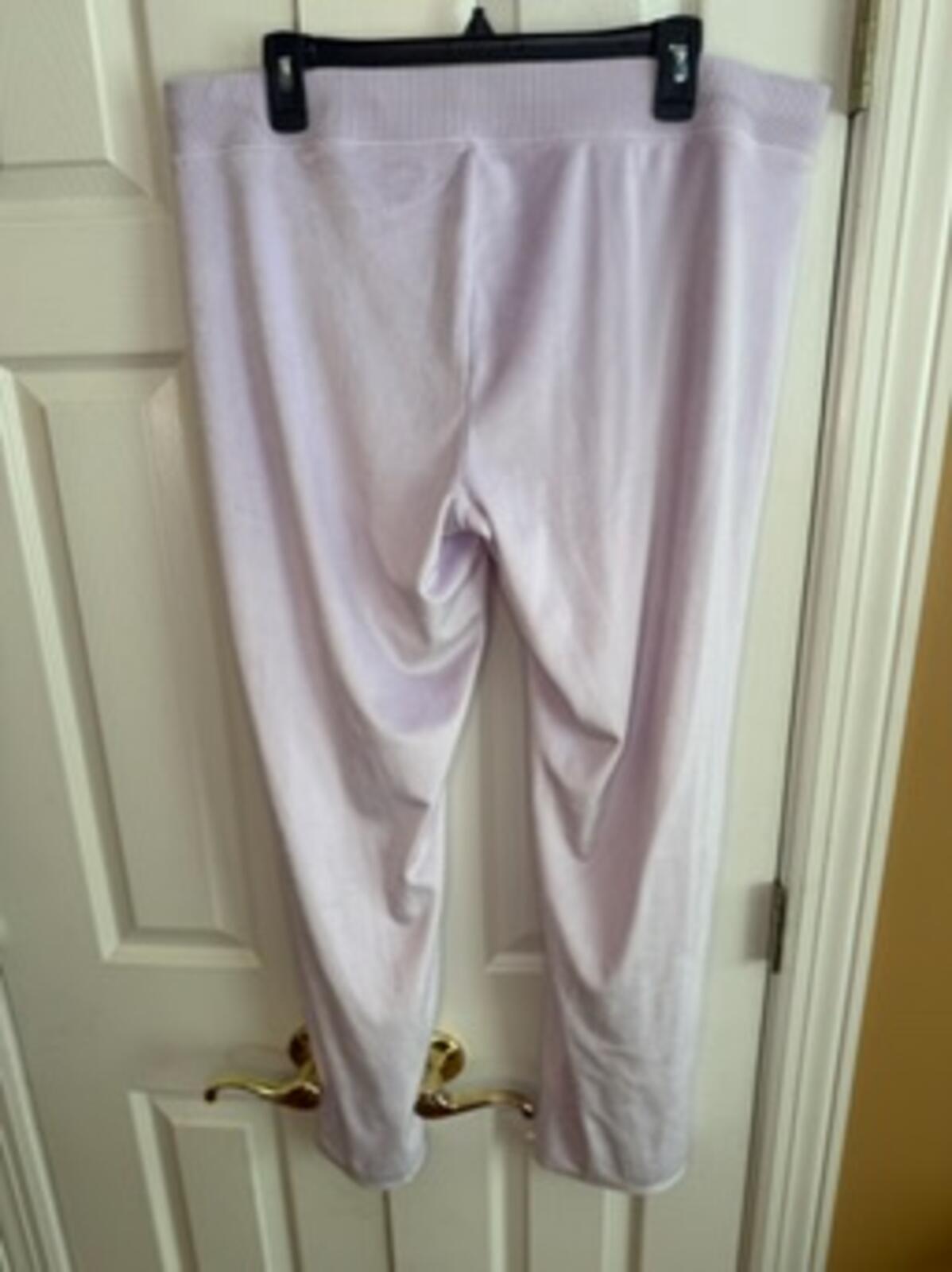 Light Purple Lounge Pants with Drawstring Waist