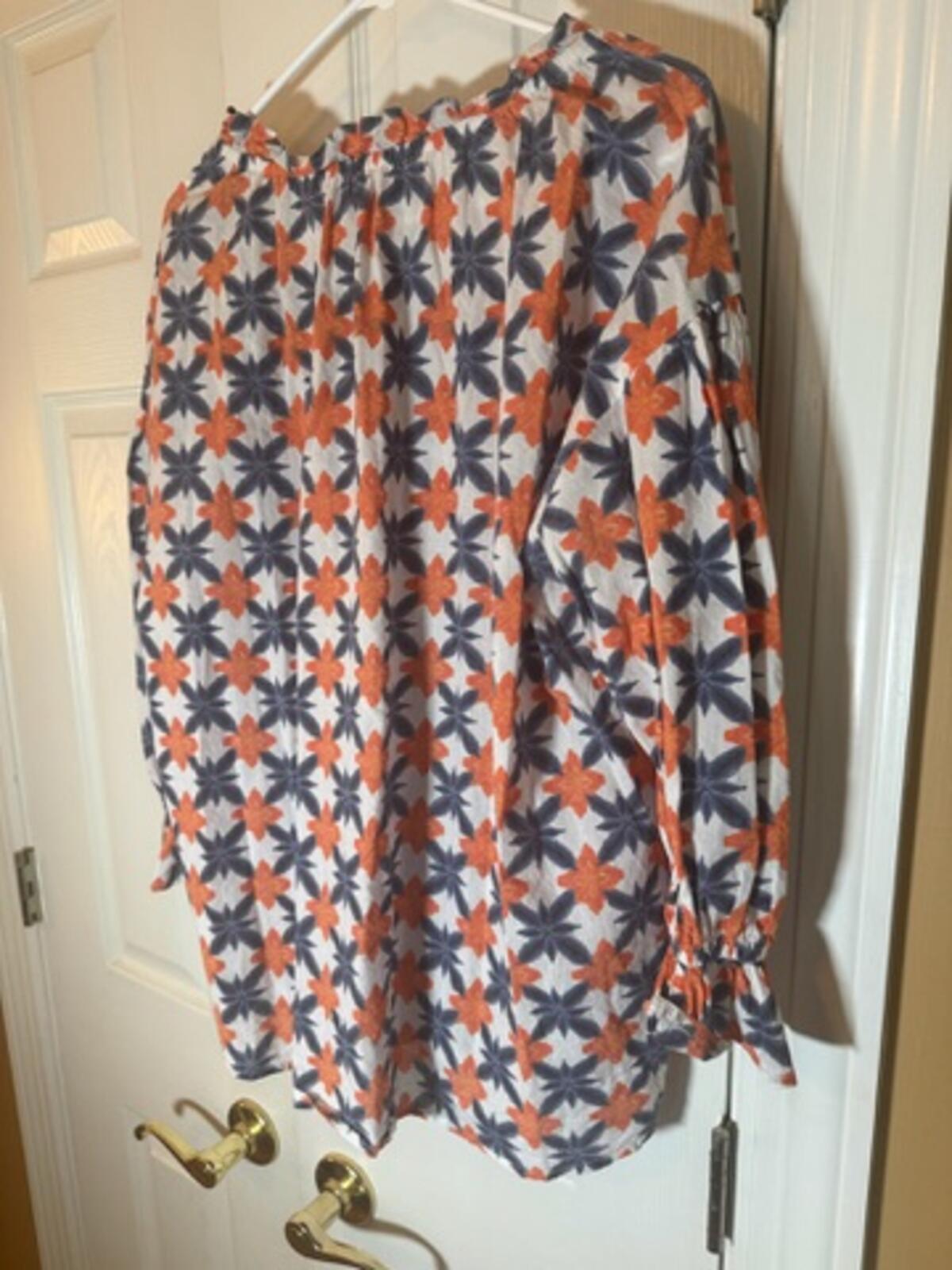 Tuckernuck Long Sleeve Floral Print Blouse