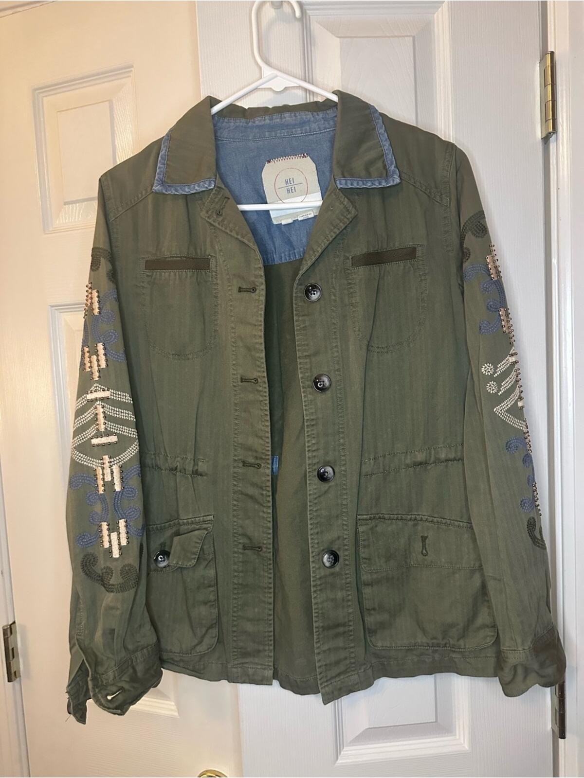 Anthropologie Hei Hei Adventurer Utility Jacket