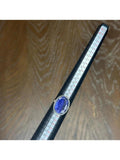 Natural Sapphire and Sterling Silver Ring