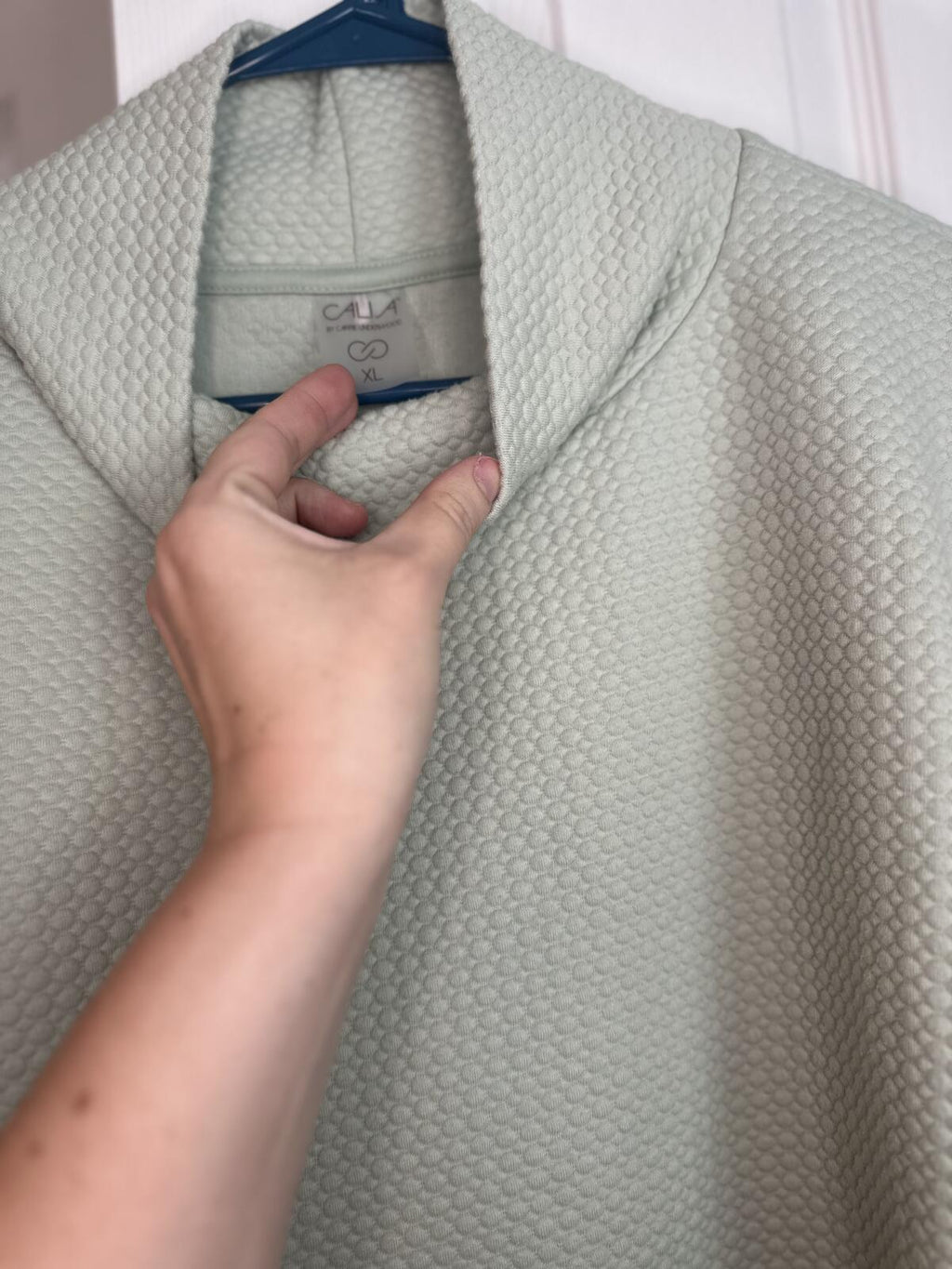 Calia Mint Cloud Mockneck Sweater Size XL