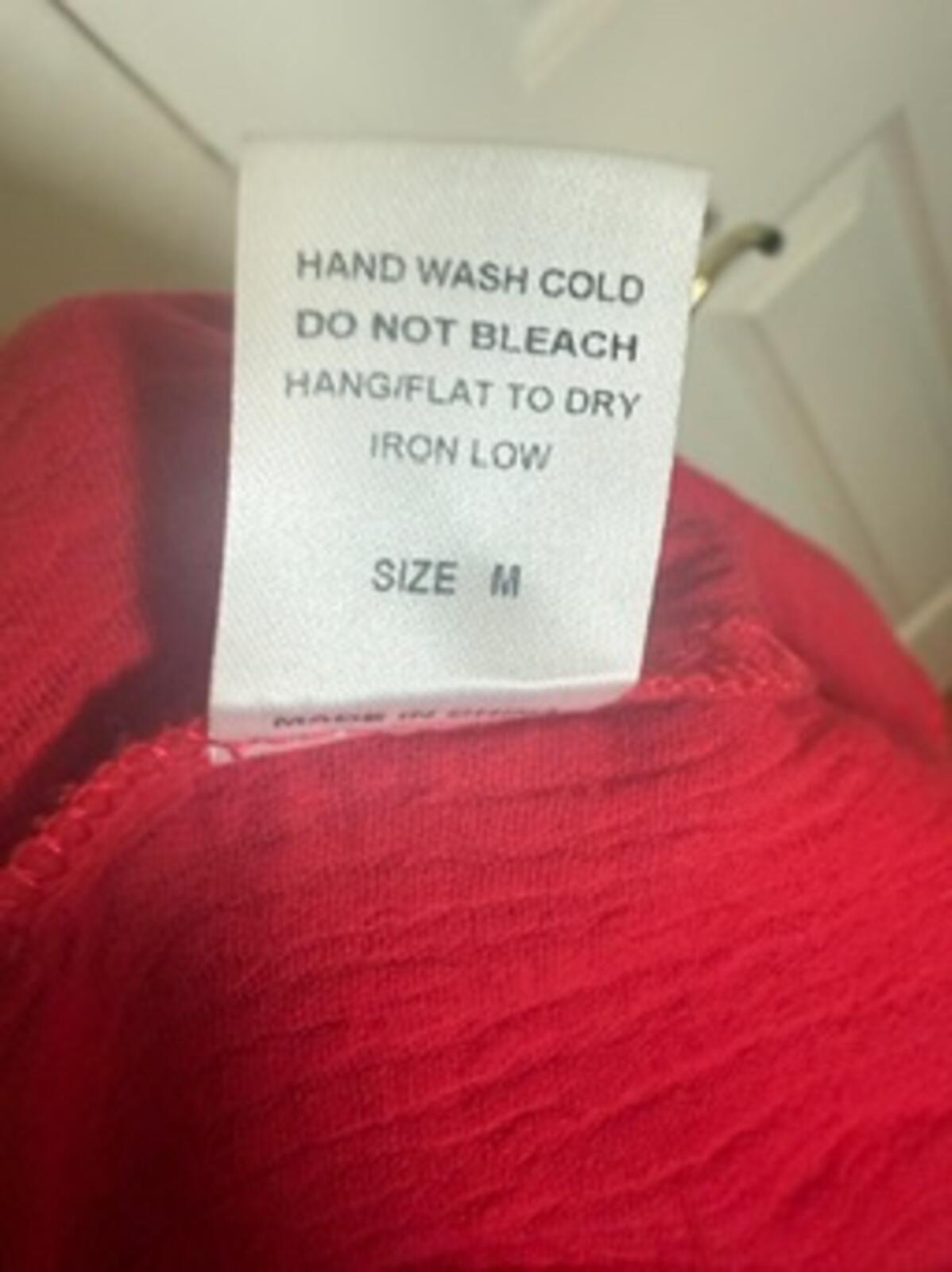 VICI 2 Piece Matching Gauze Cotton Lounge Set Red