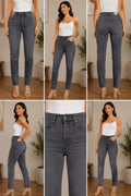 Joe’s Jeans Women’s Gray Skinny Jeans Size W33 Stretch Denim