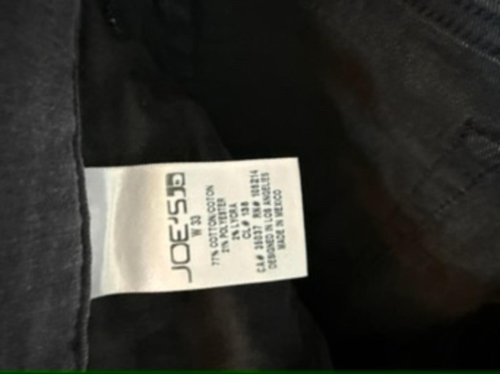 Joe’s Jeans Women’s Gray Skinny Jeans Size W33 Stretch Denim