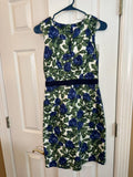 Milly Floral Print Sleeveless Dress Size 2