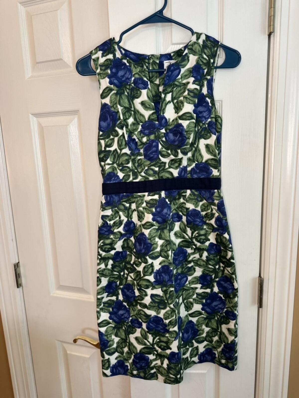 Milly Floral Print Sleeveless Dress Size 2