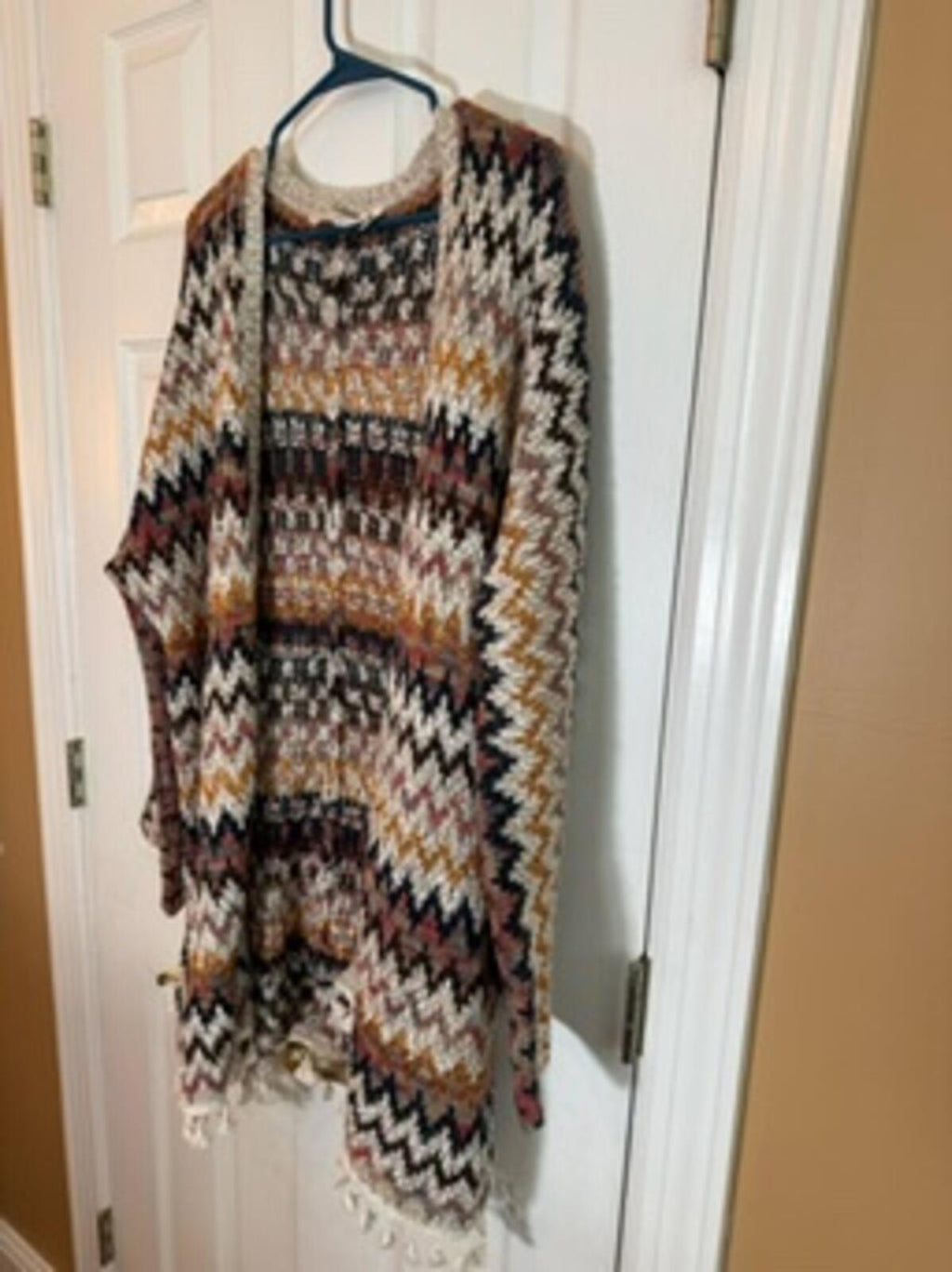 Soft Surroundings Women’s Boho Open Front Cardigan Sweater