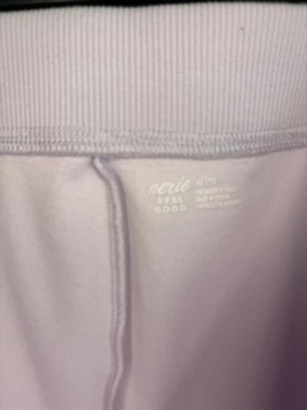 Light Purple Lounge Pants with Drawstring Waist