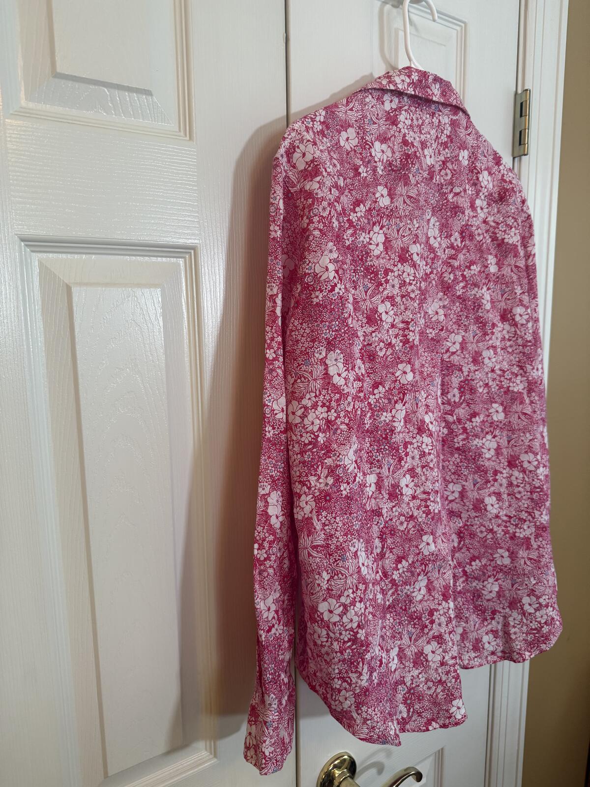 Frank & Eileen Women's Long Sleeve Floral Button-Up Shirt