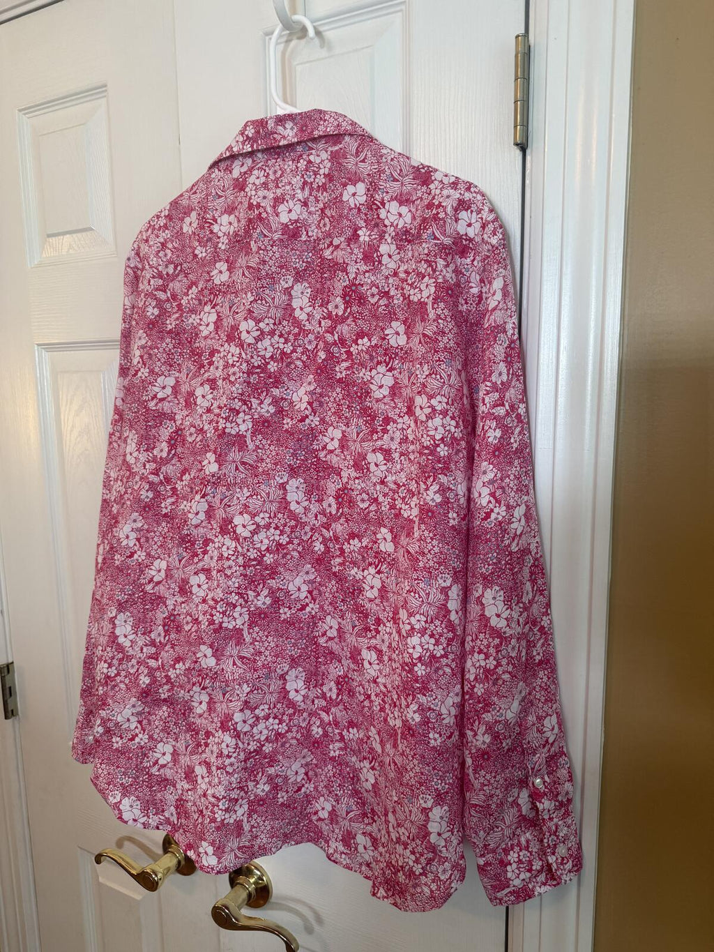 Frank & Eileen Women's Long Sleeve Floral Button-Up Shirt