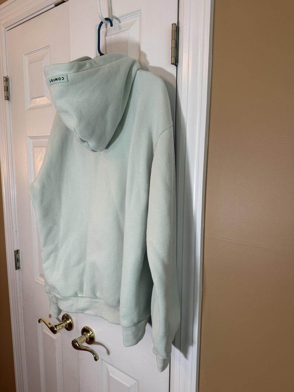 Comfort Collection Pastel Edit Hoodie Large Mint Green