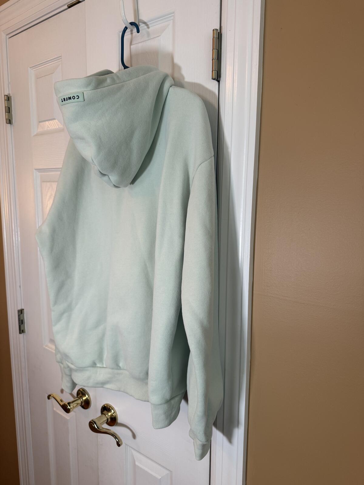 Comfort Collection Pastel Edit Hoodie Large Mint Green