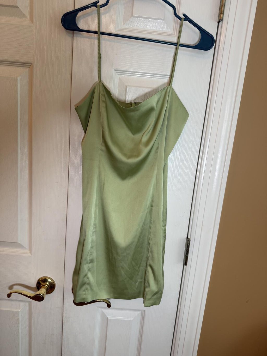Aritzia Satin Slip Dress with Adjustable Straps