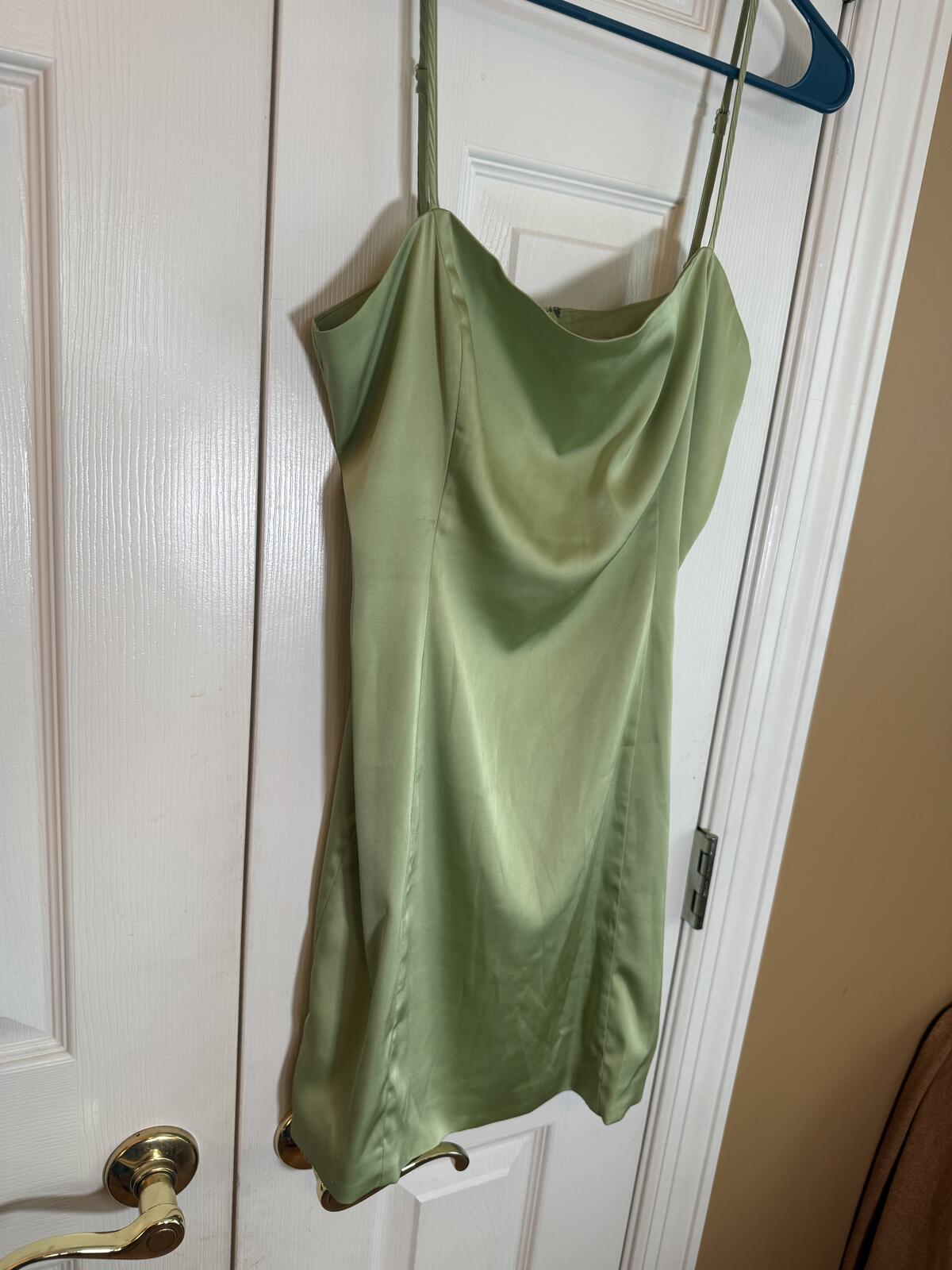 Aritzia Satin Slip Dress with Adjustable Straps