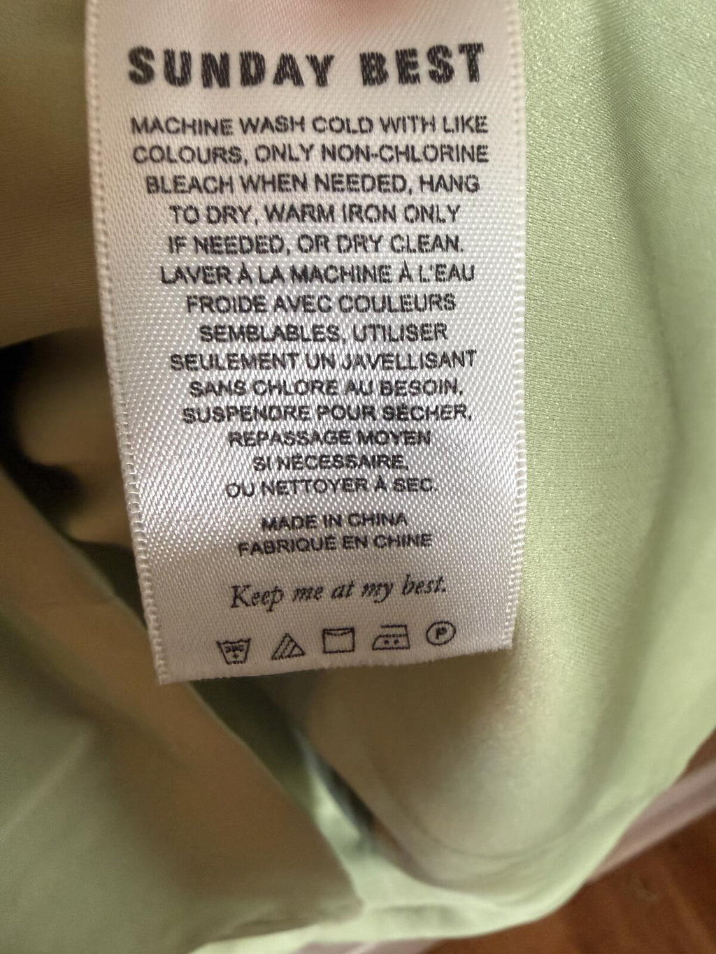 Light Green Satin Slip Dress with Adjustable Straps