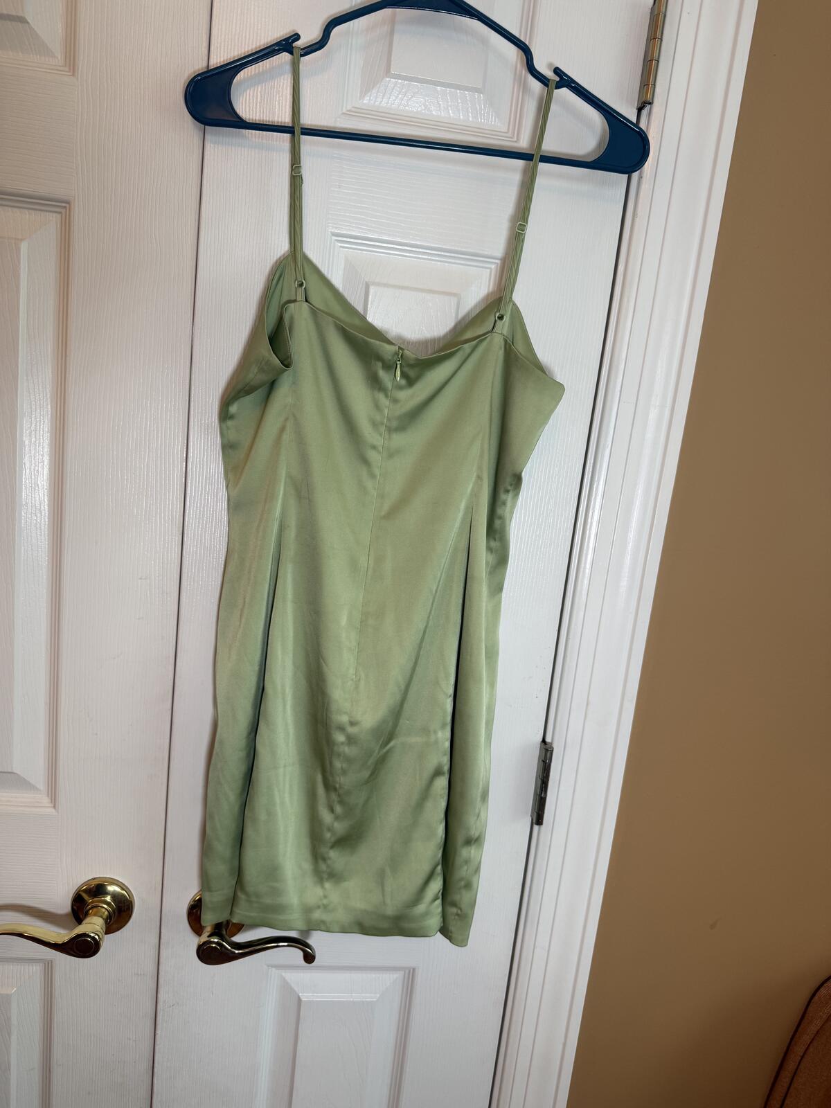 Aritzia Satin Slip Dress with Adjustable Straps