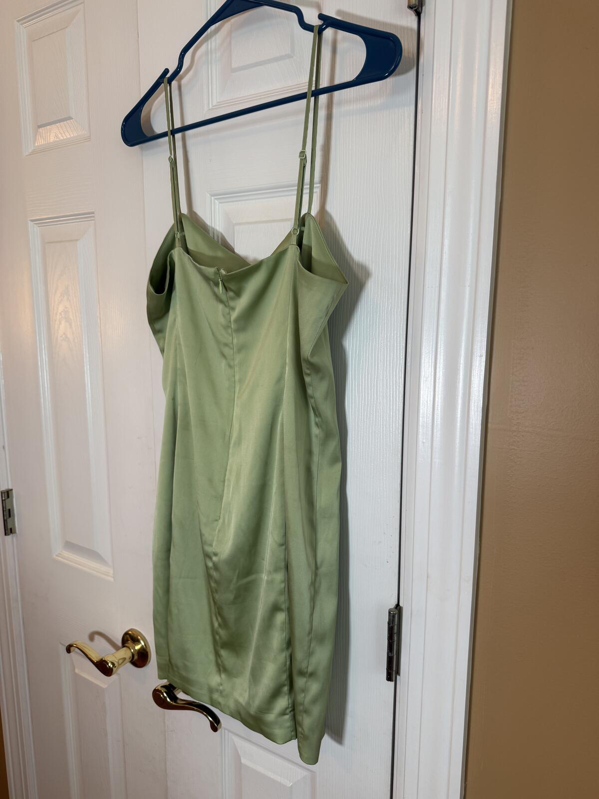 Aritzia Satin Slip Dress with Adjustable Straps