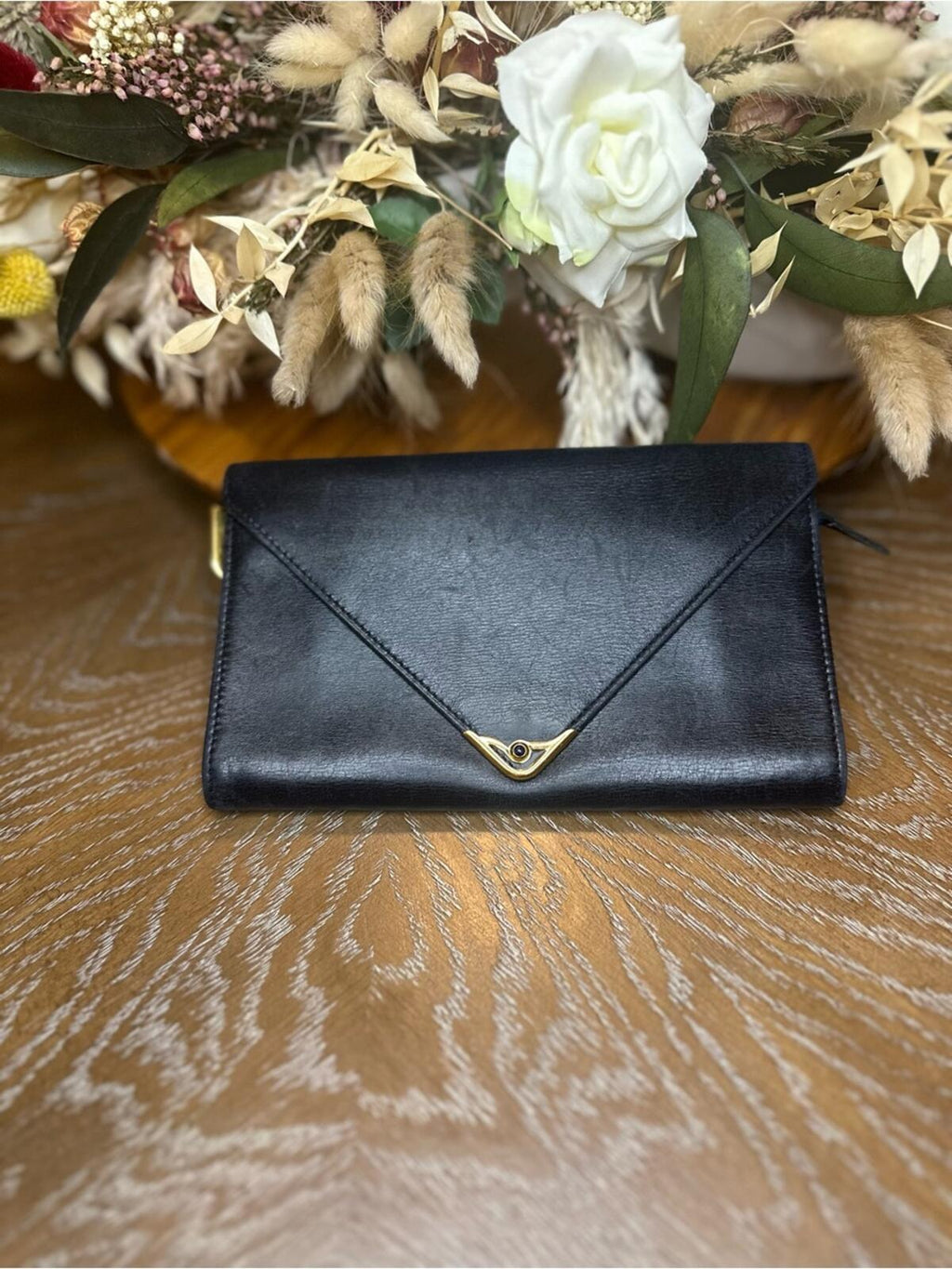 Vintage Navy Cartier Wallet