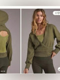 Anthropologie Wrap Hoodie with Tank